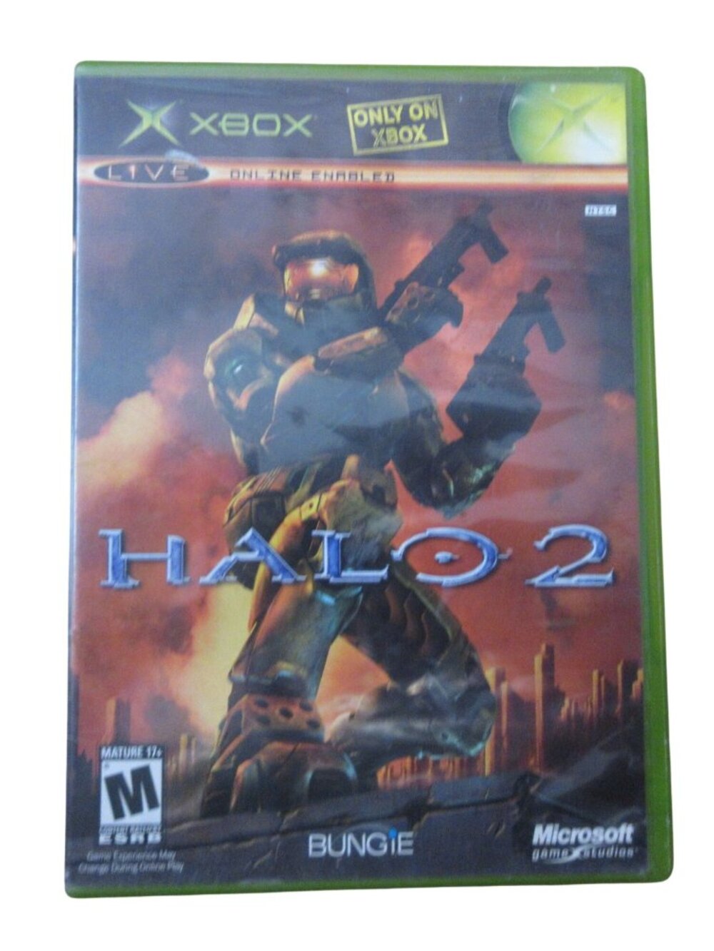 Halo 2 Video Game Microsoft Xbox 2004 with Manual